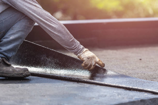 Professional Basement Waterproofing technician working in Griffith, IN